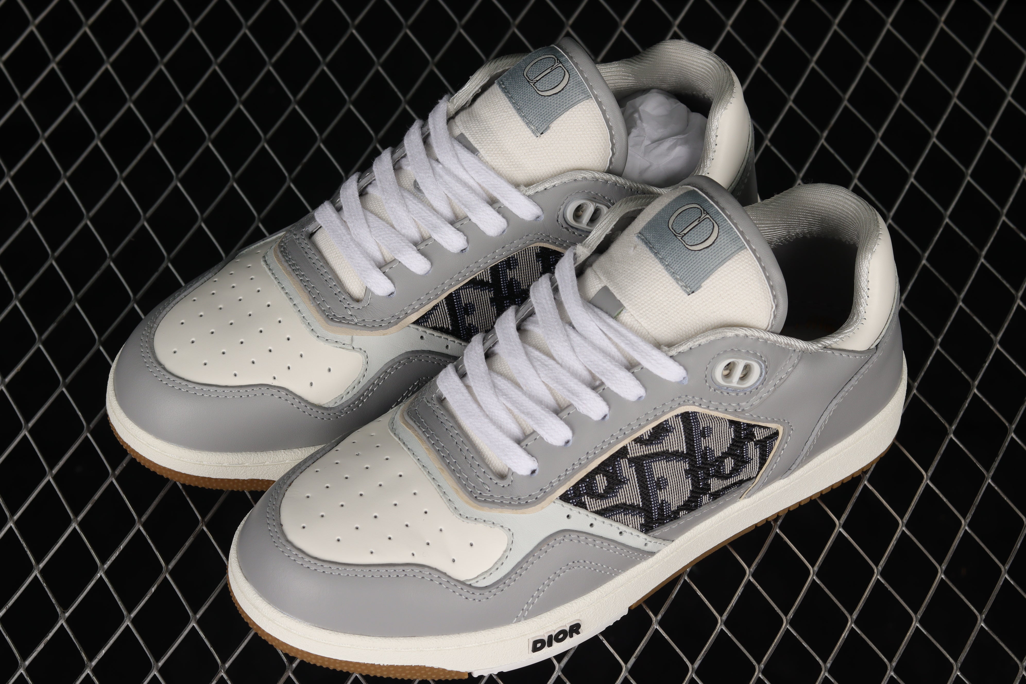 DiorUnisex B27 Low Oblique - White