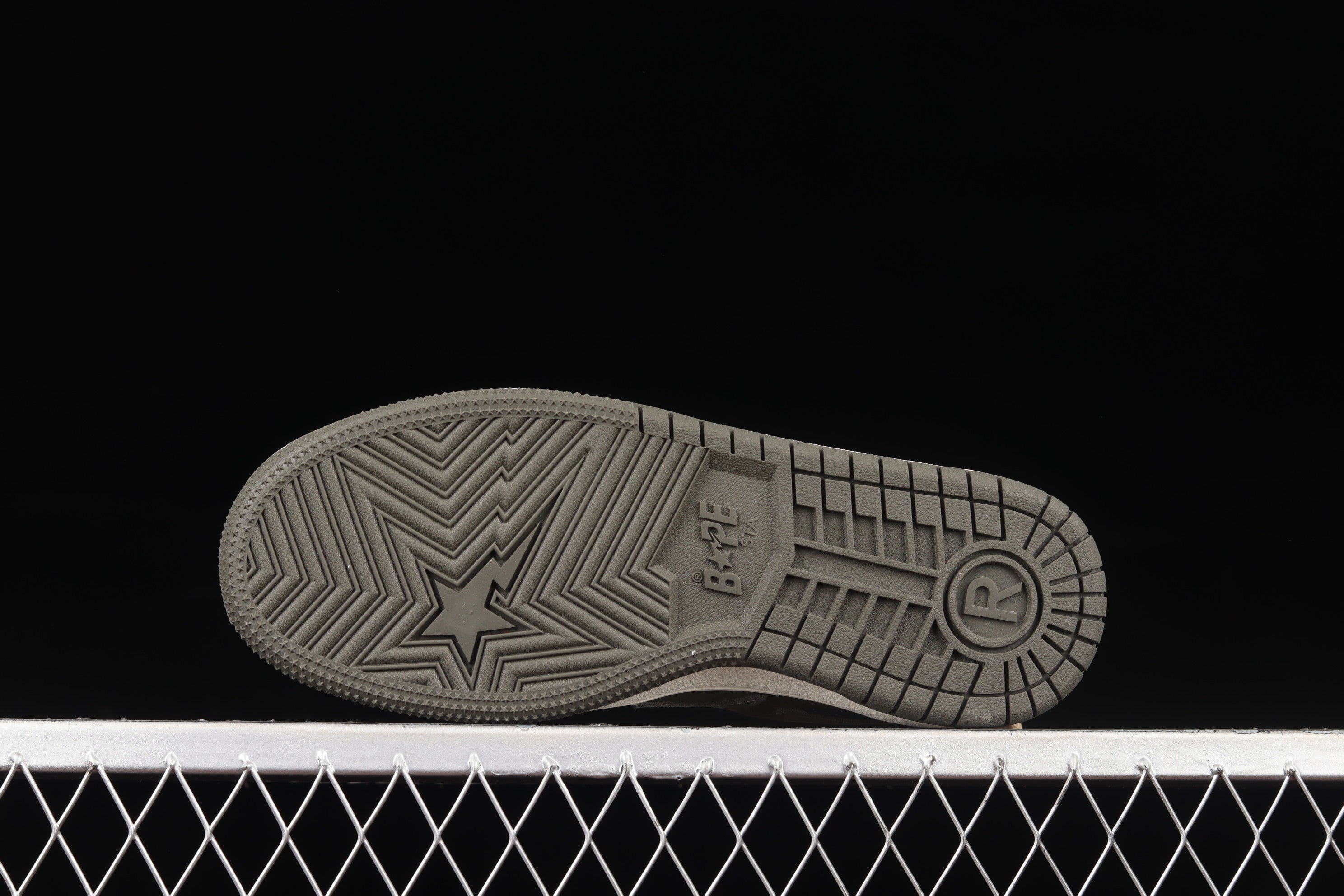 A Bathing Ape Bape SK8 Sta - Army Green