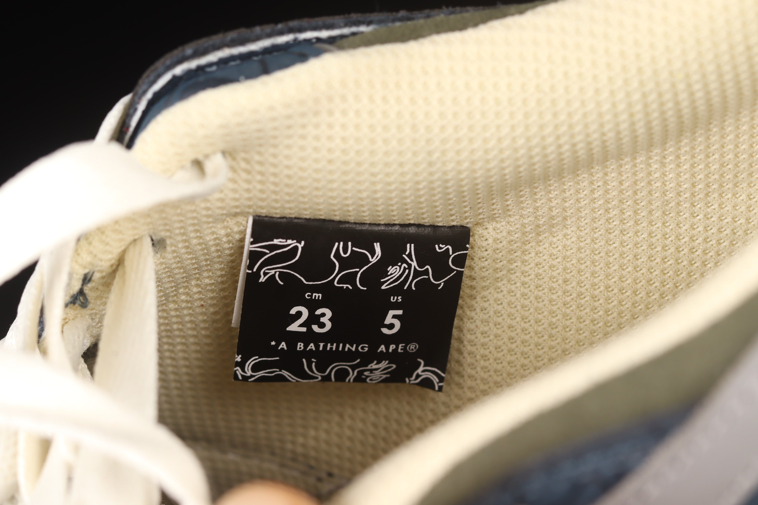A Bathing Ape Bape SK8 Sta - Army Green