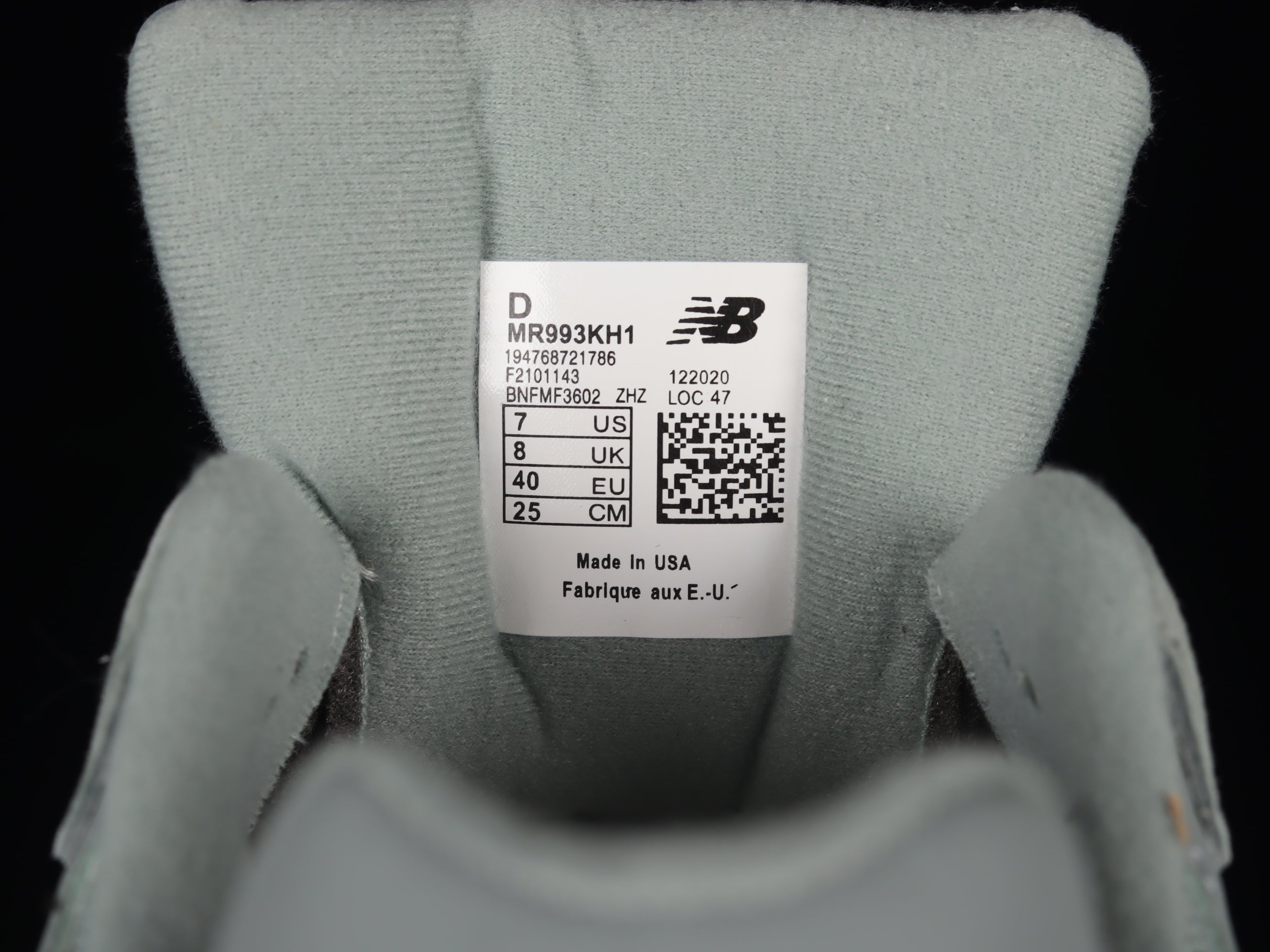 Kith x New Balance 993 Made in USA - Pistachio