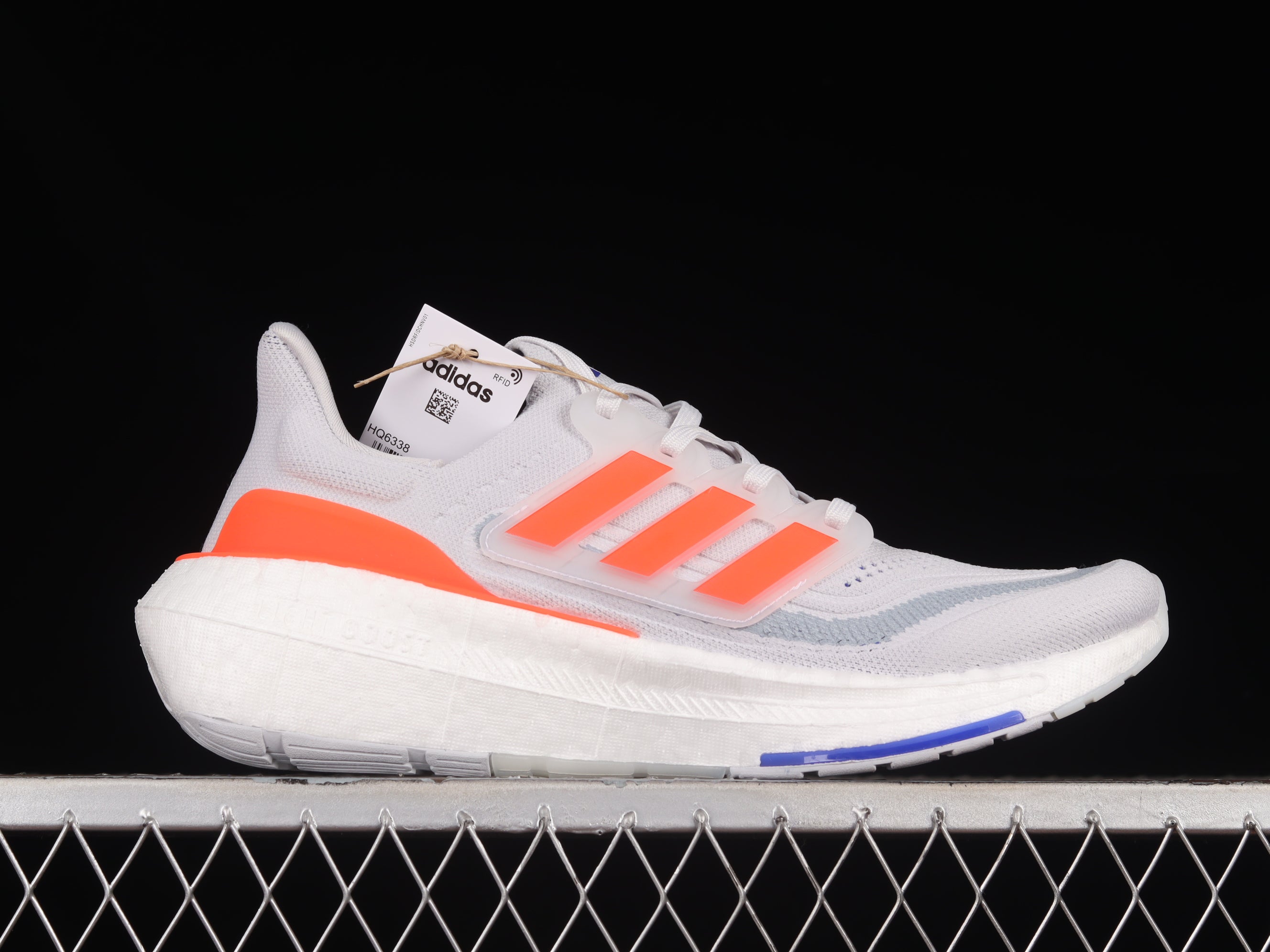 adidasMens Ultraboost Light 23 - Grey/Orange