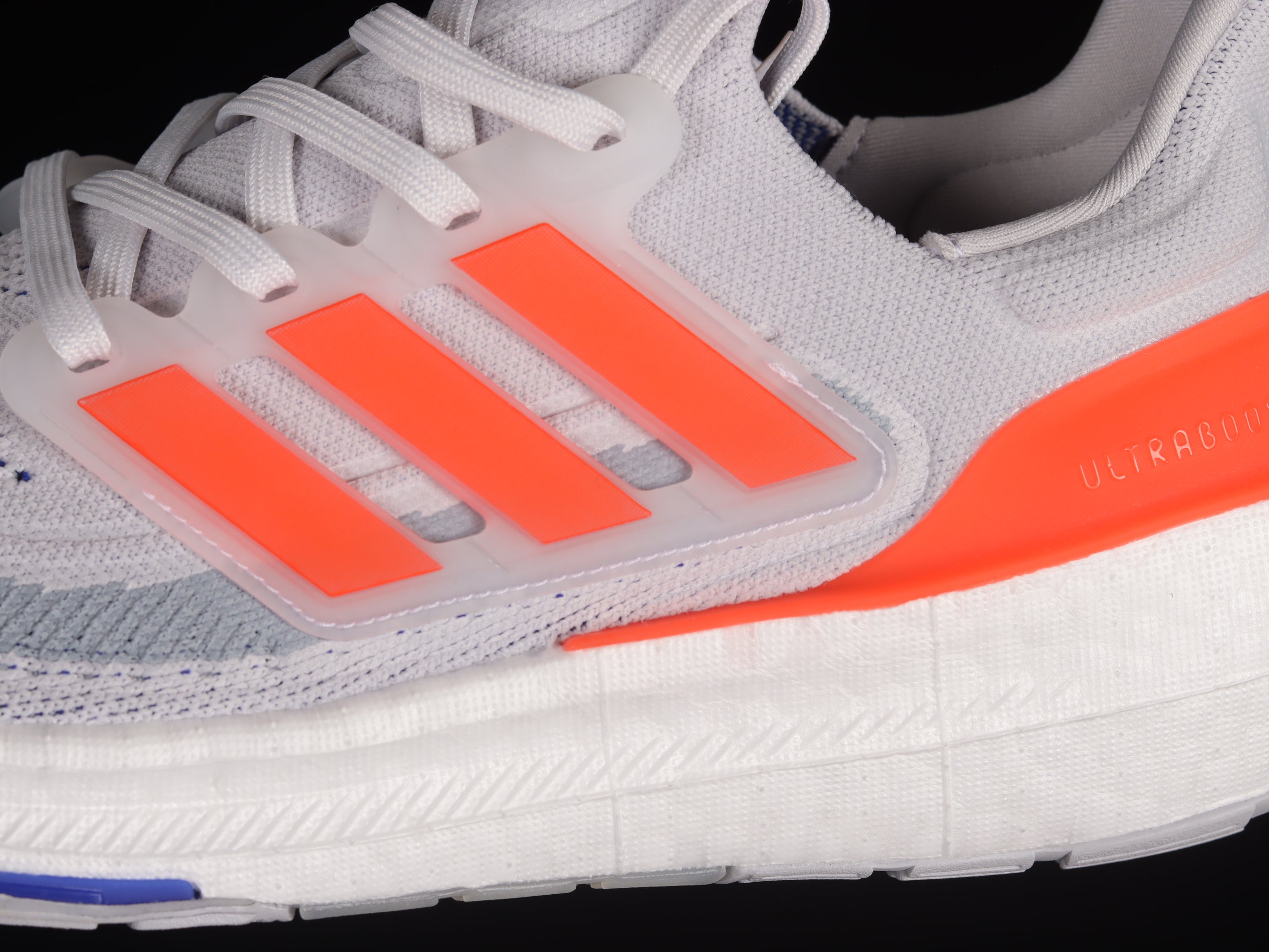 adidasMens Ultraboost Light 23 - Grey/Orange