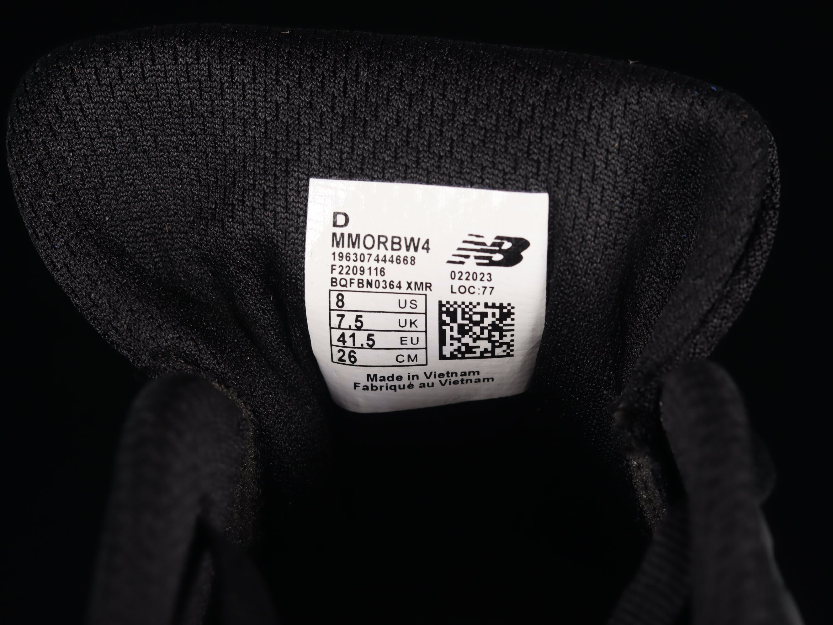 New Balance Fresh Foam x More V4 - Black