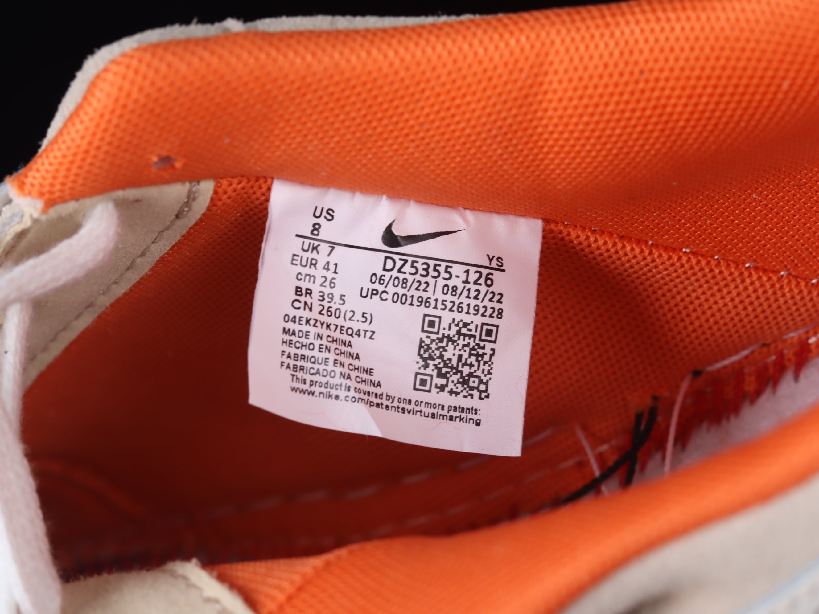 NikeUnisex Air Force 1 AF1 07 - Somos Familia