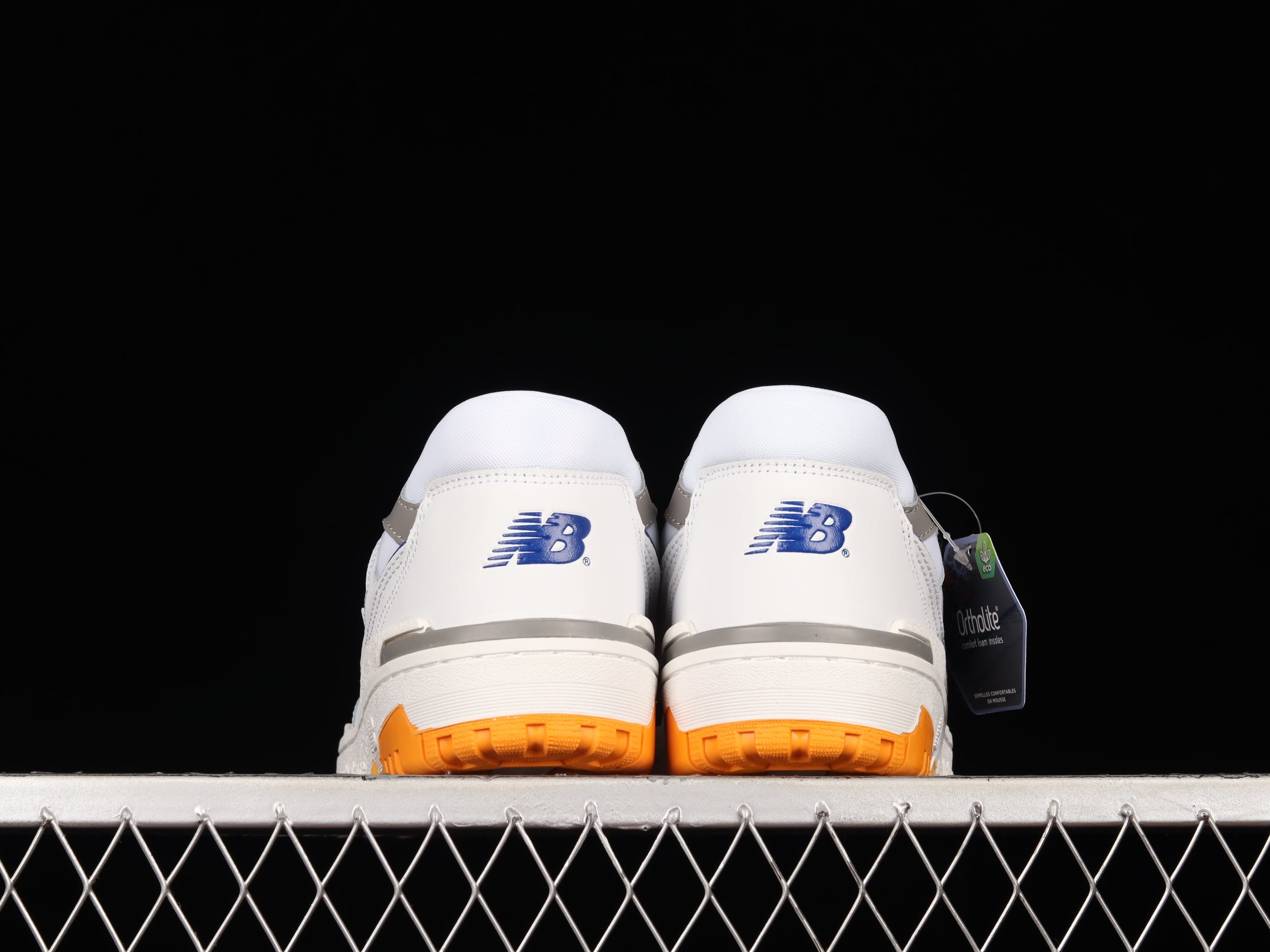 WMNS New Balance 550 - White/Vibrant Orange