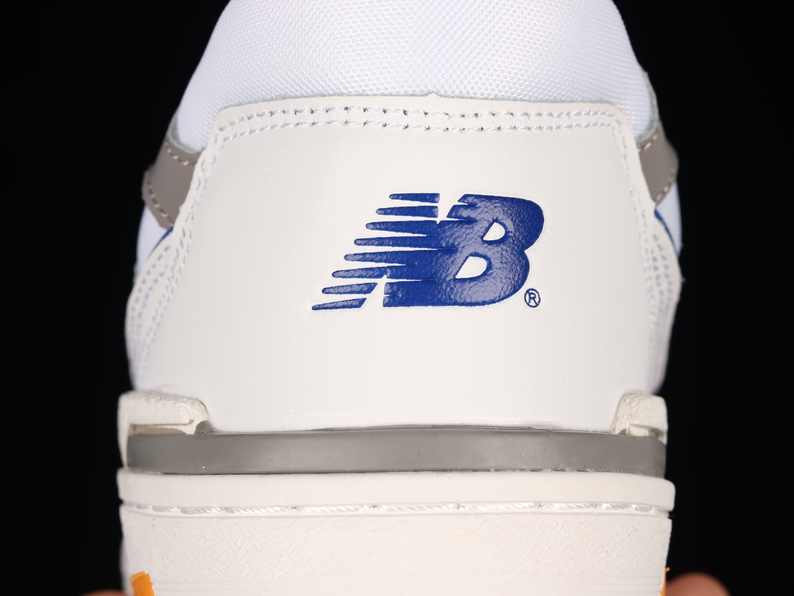 WMNS New Balance 550 - White/Vibrant Orange