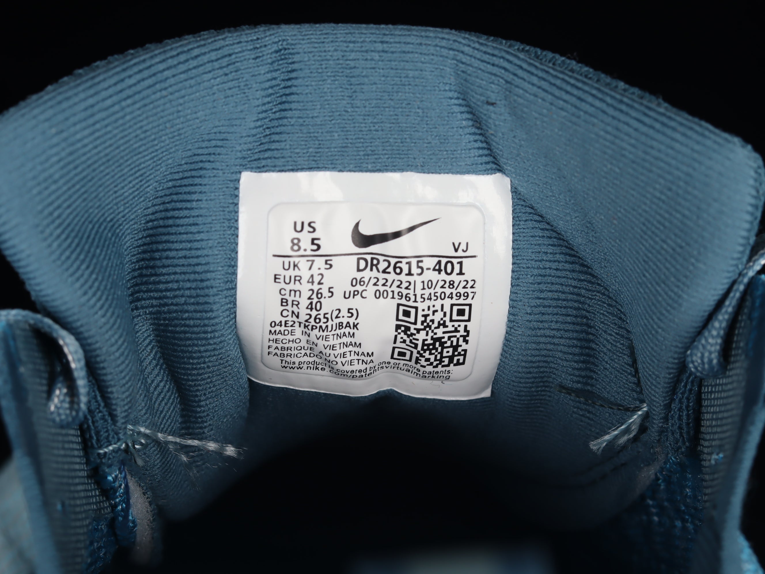 NikeMens Zoom x Invincible Run Flyknit 3 - Noise Aqua'