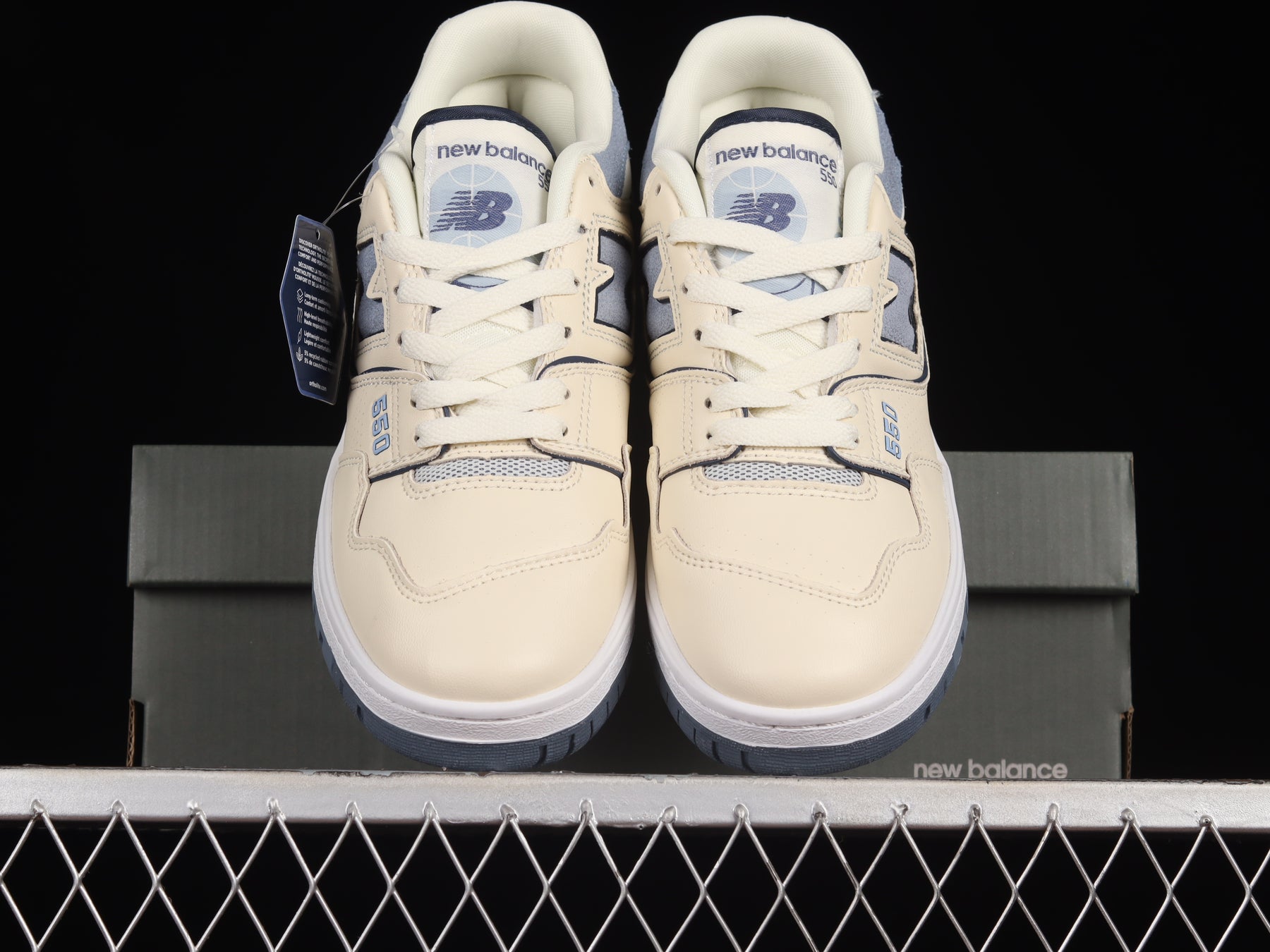 New Balance 550 Vintage - Indigo Beige
