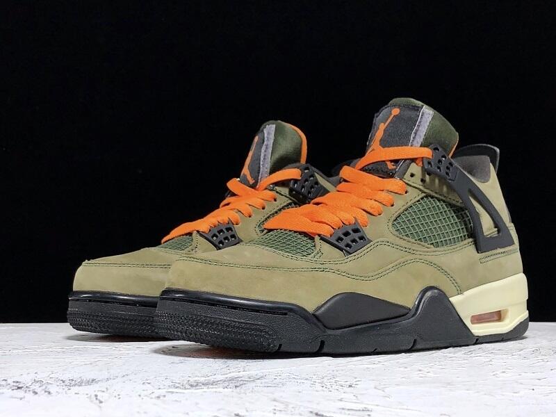 Air Jordan 4 AJ4 - Olive Green