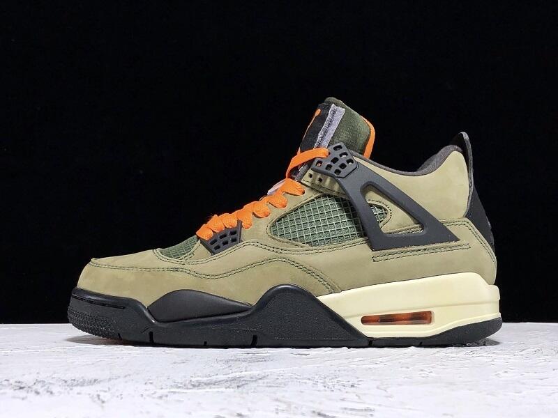 Air Jordan 4 AJ4 - Olive Green