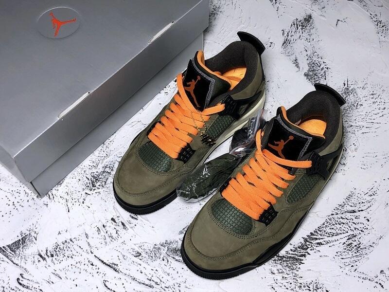 Air Jordan 4 AJ4 - Olive Green