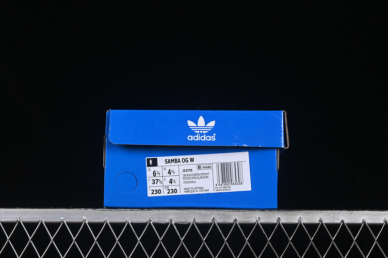 adidasUnisex Samba OG - Black Green Leopard