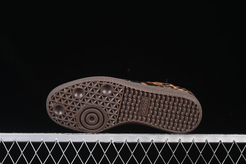 adidasUnisex Samba OG - Black Green Leopard