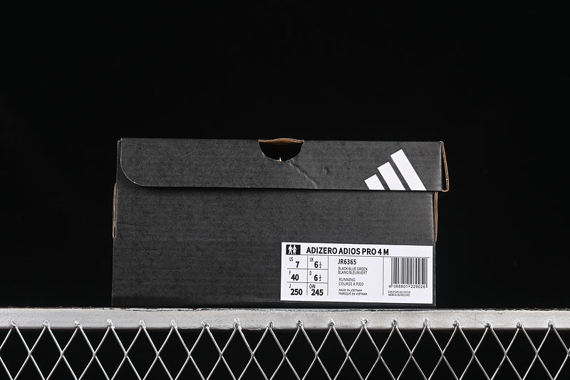 adidasUnisex Adizero Adios Pro 4 - Black Silver Green