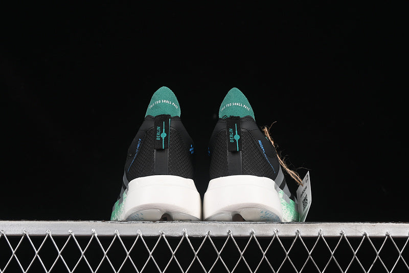 adidasUnisex Adizero Adios Pro 4 - Black Silver Green