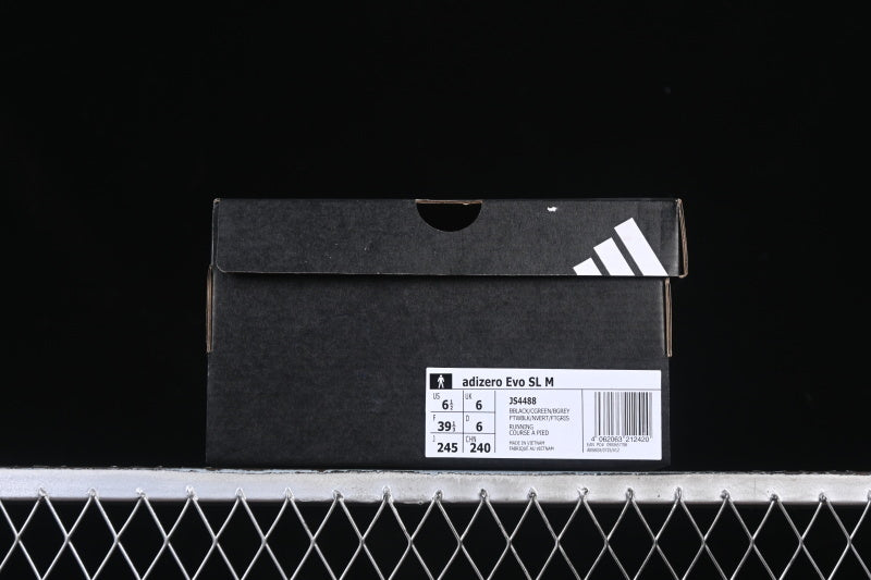 adidasUnisex Adizero Evo SL - Black Pure Teal