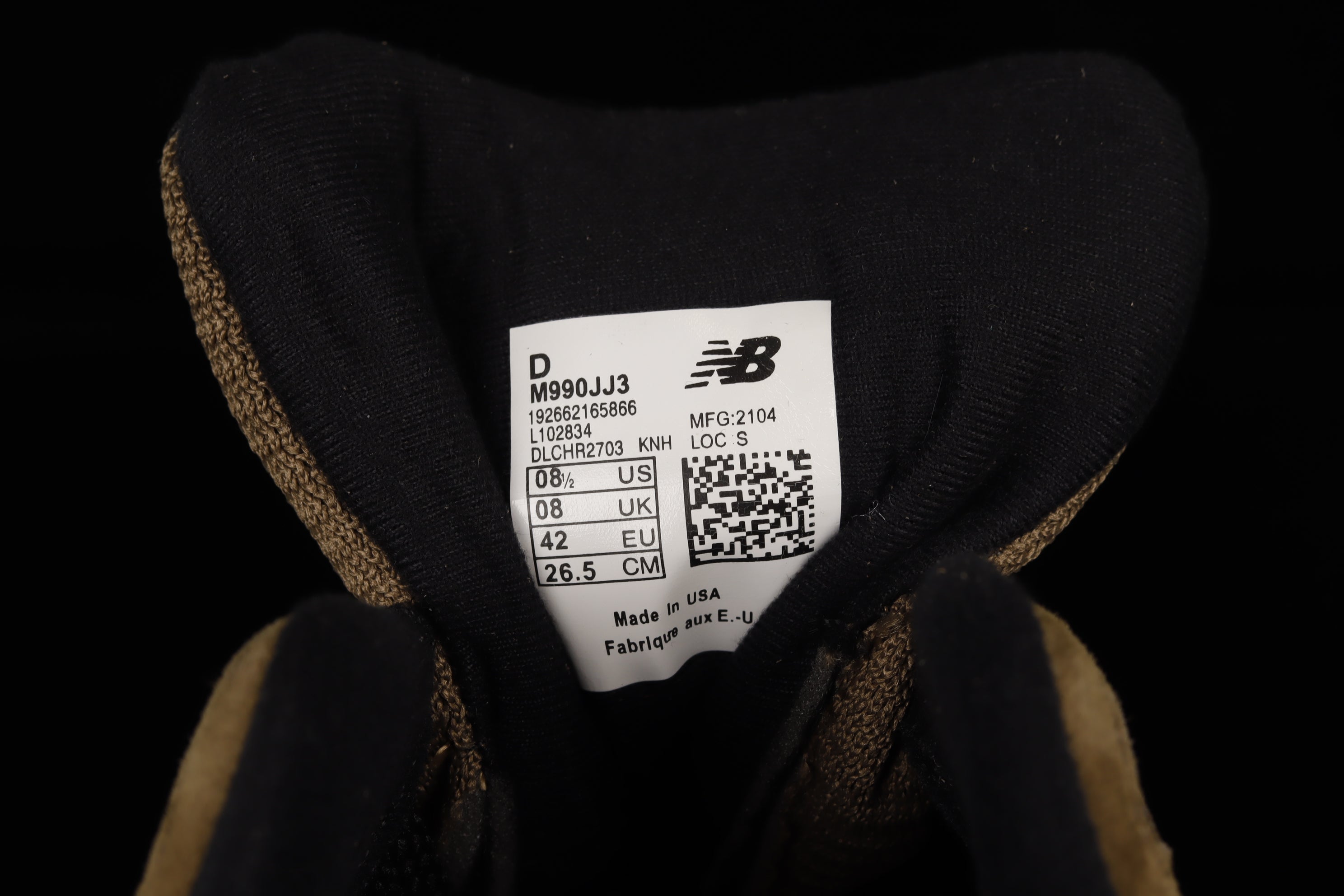 JJJJound x New Balance 990V3 - Brown/Black