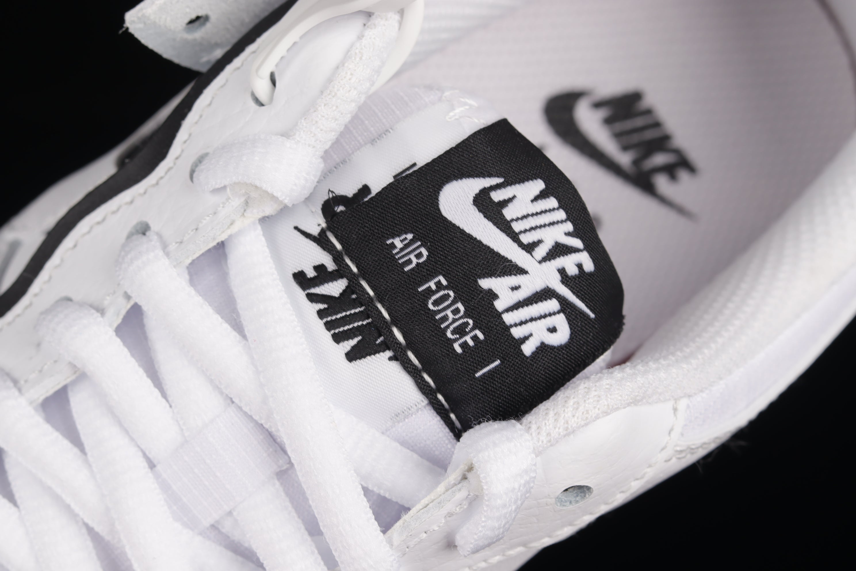 NikeUnisex Air Force 1 AF1 Shadow - Black/White