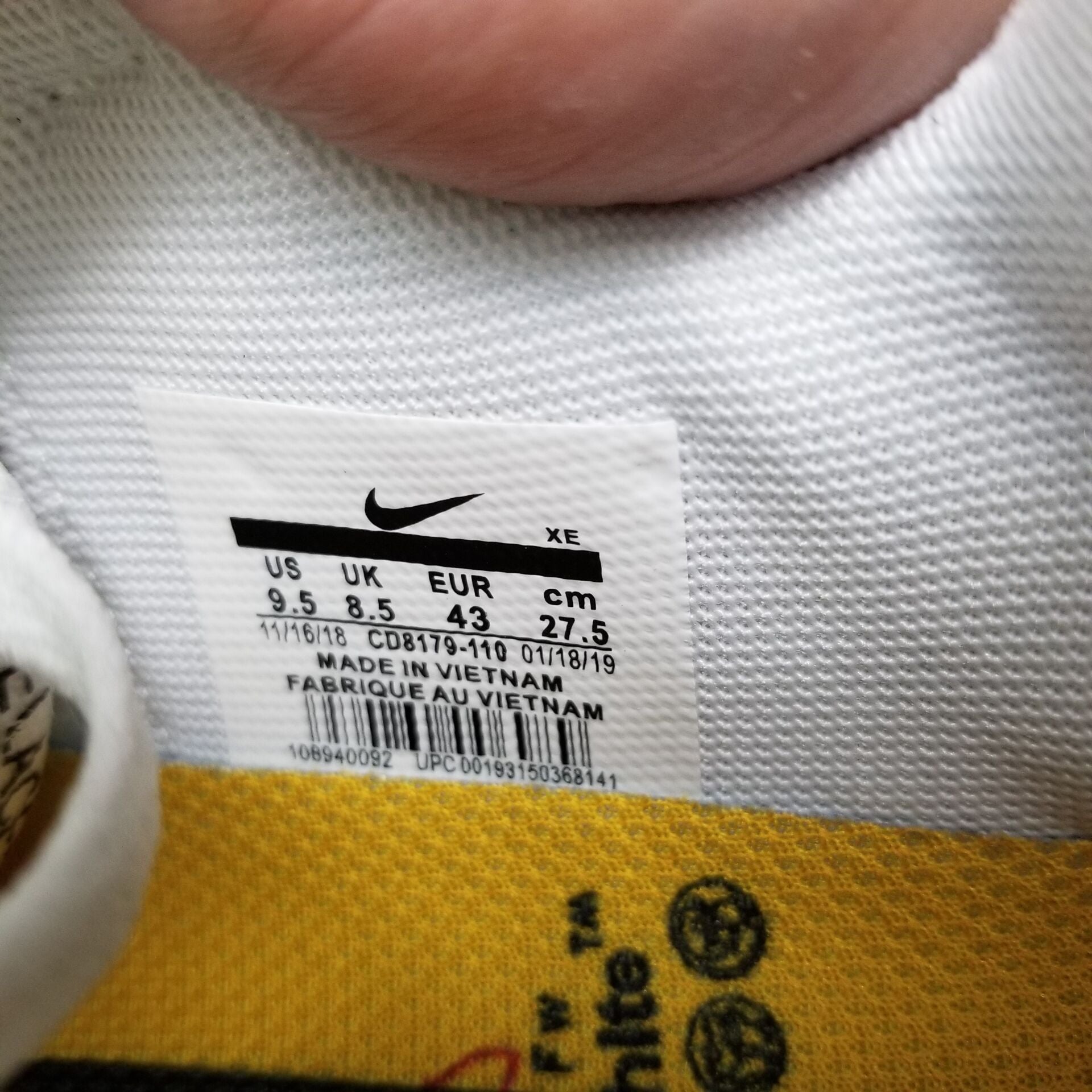 Off-White x NikeUnisex Zoom Terra Kiger 5 - White