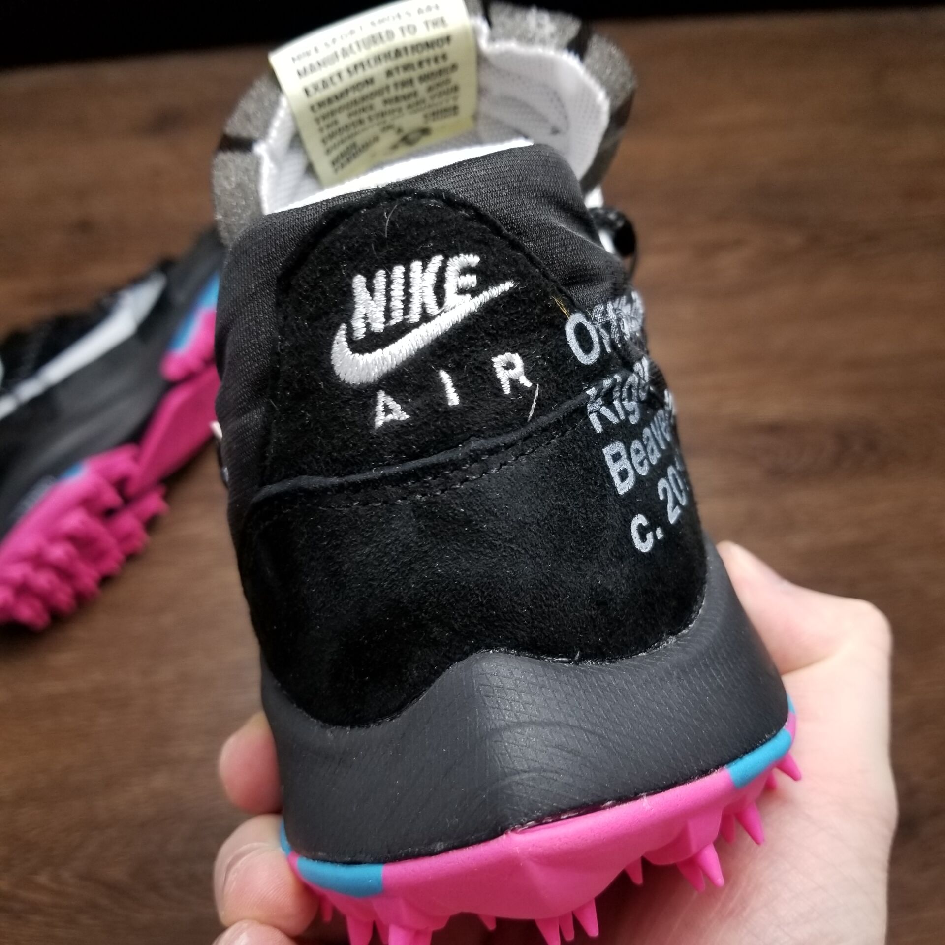 Off-White x NikeUnisex Zoom Terra Kiger 5 - Black