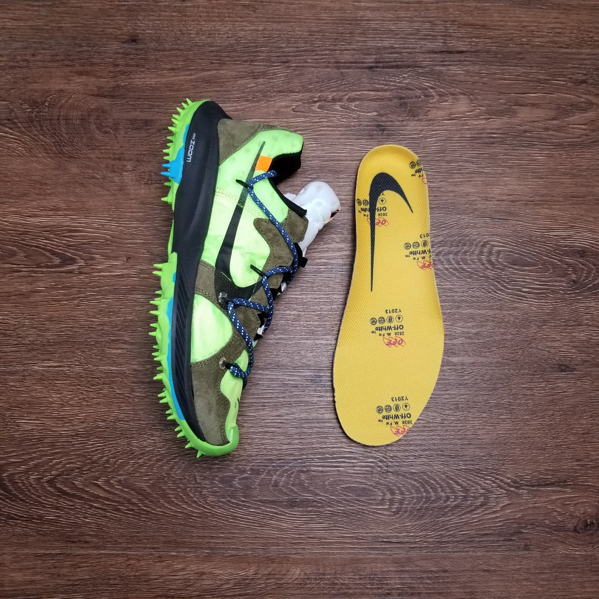 Off White x NikeUnisex Zoom Terra Kiger 5 - Green