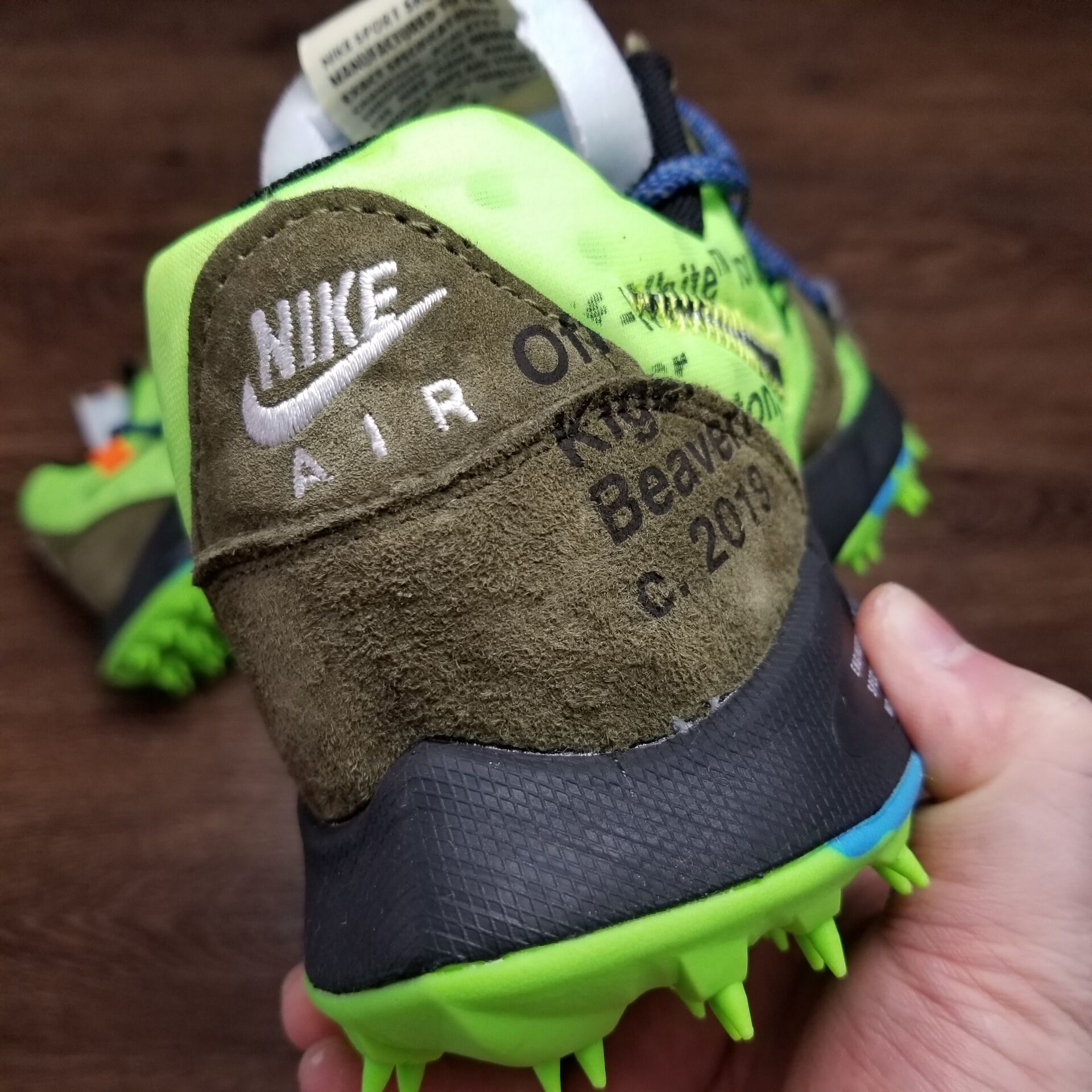 Off White x NikeUnisex Zoom Terra Kiger 5 - Green