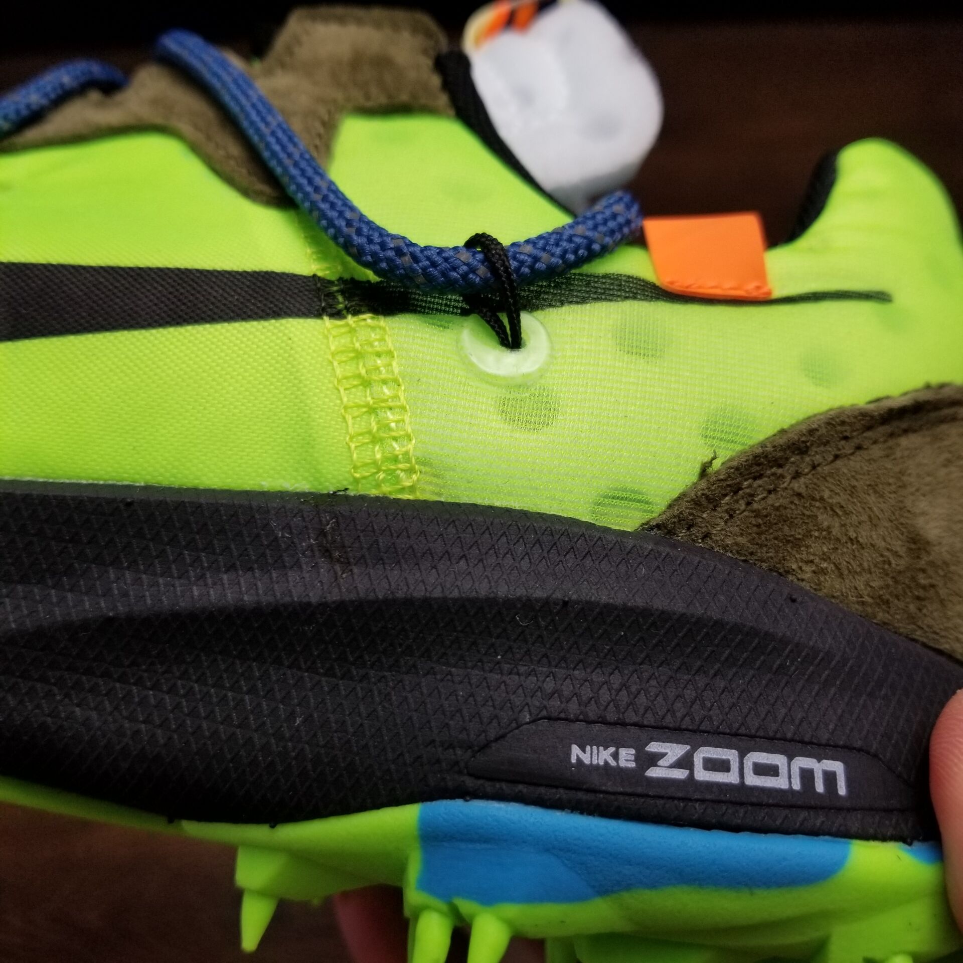 Off White x NikeUnisex Zoom Terra Kiger 5 - Green