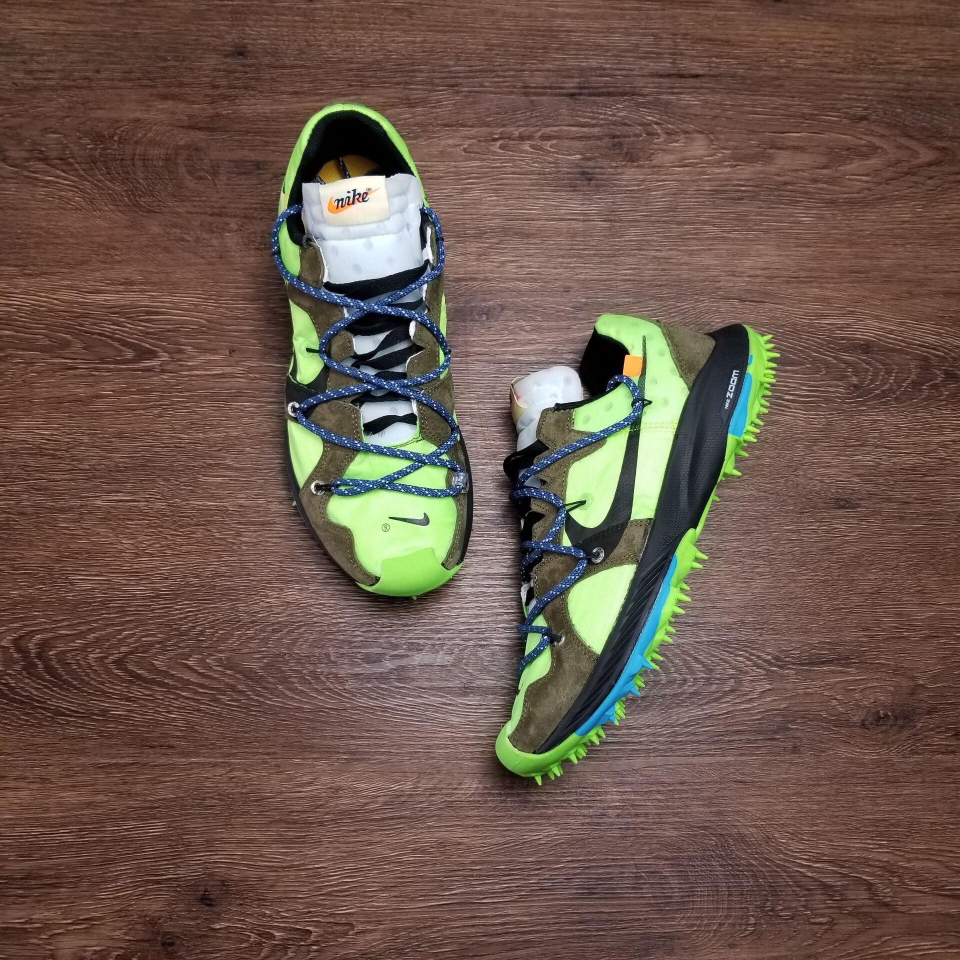 Off White x NikeUnisex Zoom Terra Kiger 5 - Green