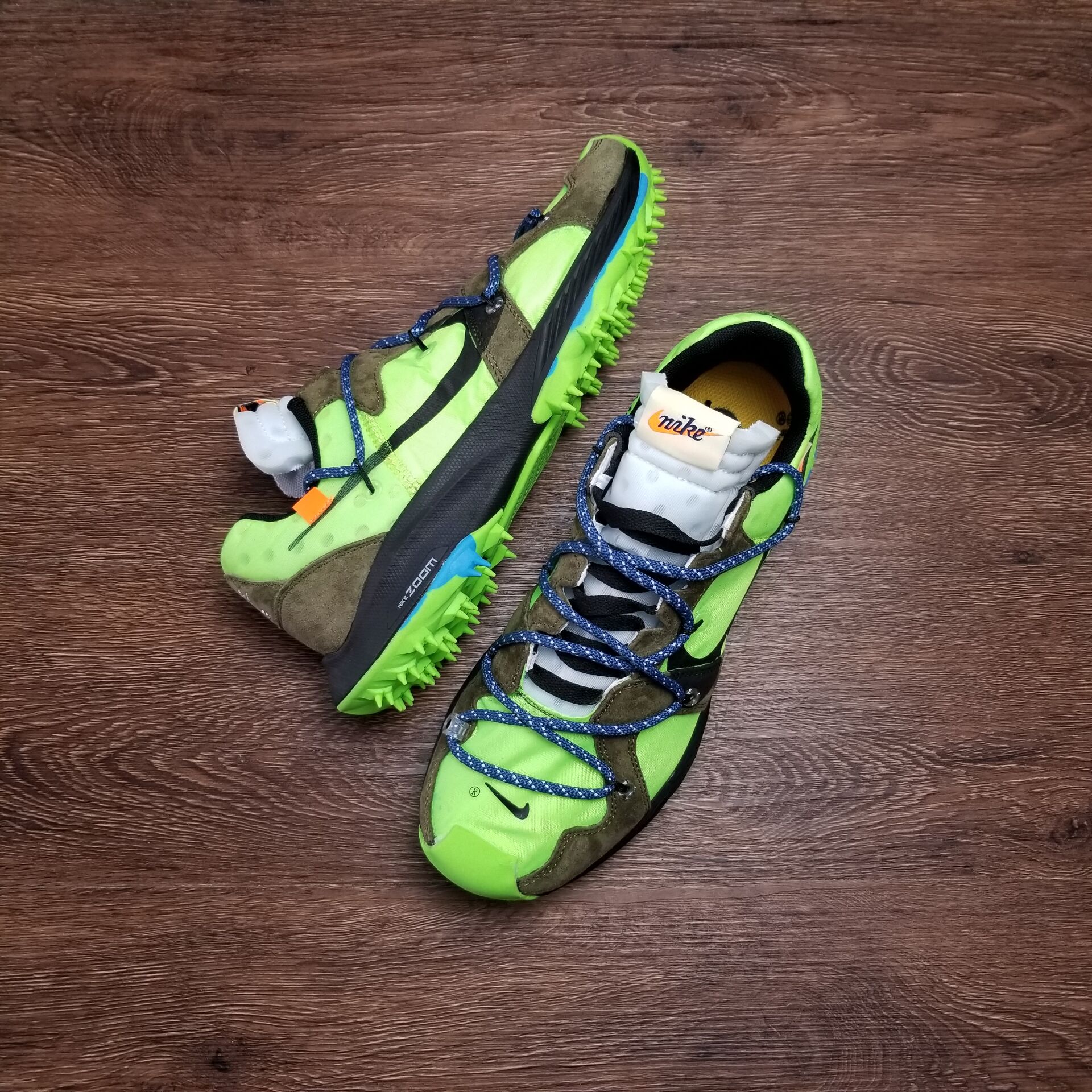Off White x NikeUnisex Zoom Terra Kiger 5 - Green