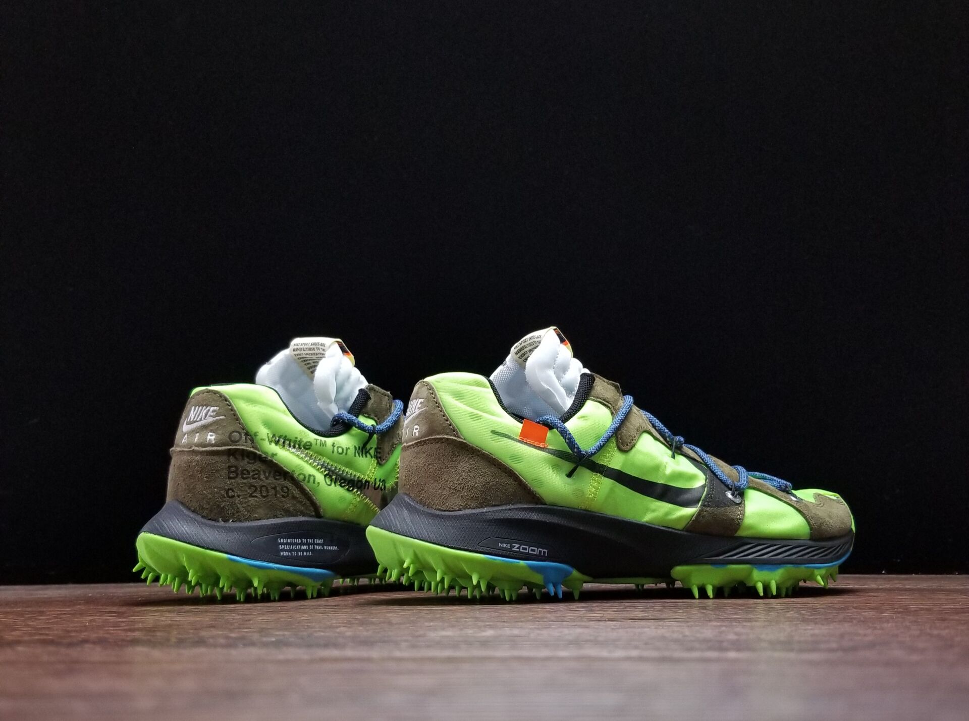 Off White x NikeUnisex Zoom Terra Kiger 5 - Green