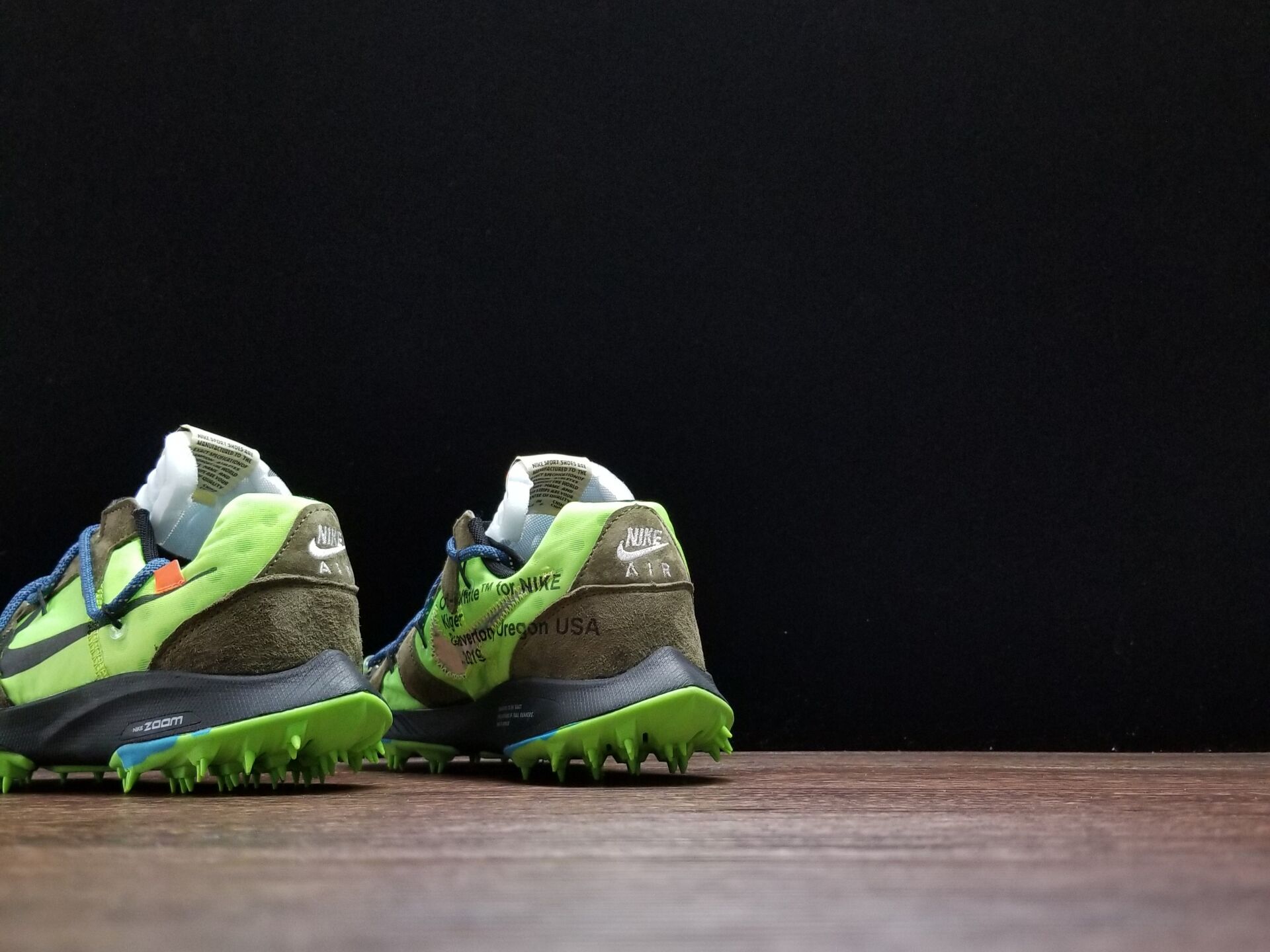 Off White x NikeUnisex Zoom Terra Kiger 5 - Green