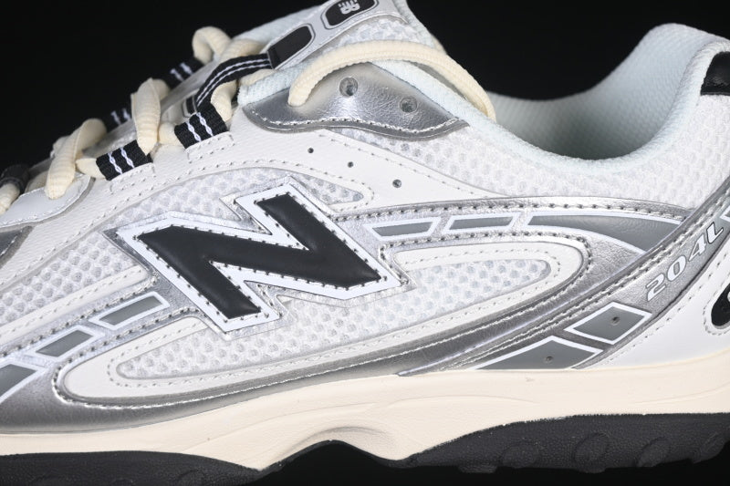 New Balance 204L - Silver Metallic Black