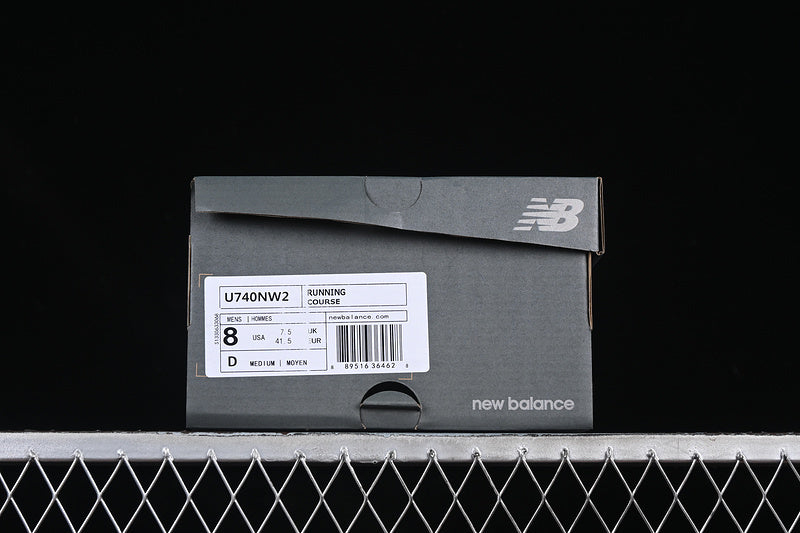 New Balance 740 - White Silver Navy