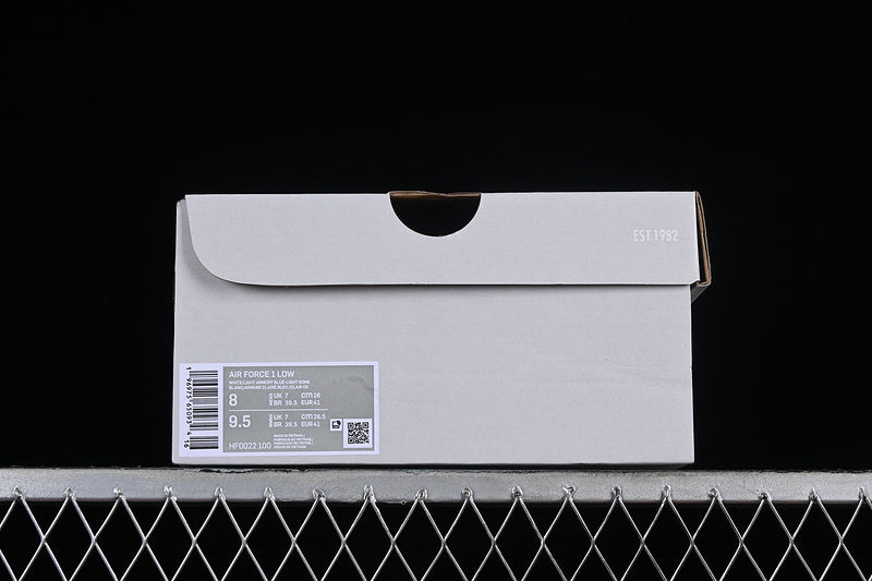 NikeUnisex Air Force 1 AF1 Low Mini Swoosh - Light Armory Blue