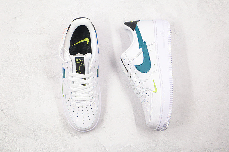 NikeUnisex Air Force 1 Low - White Aquamarine