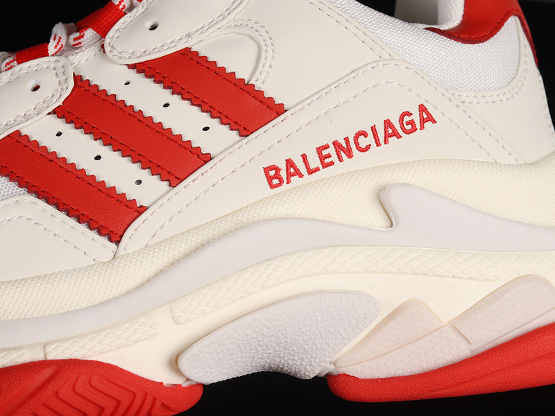 Balenciaga x adidasUnisex Triple S - White/Red