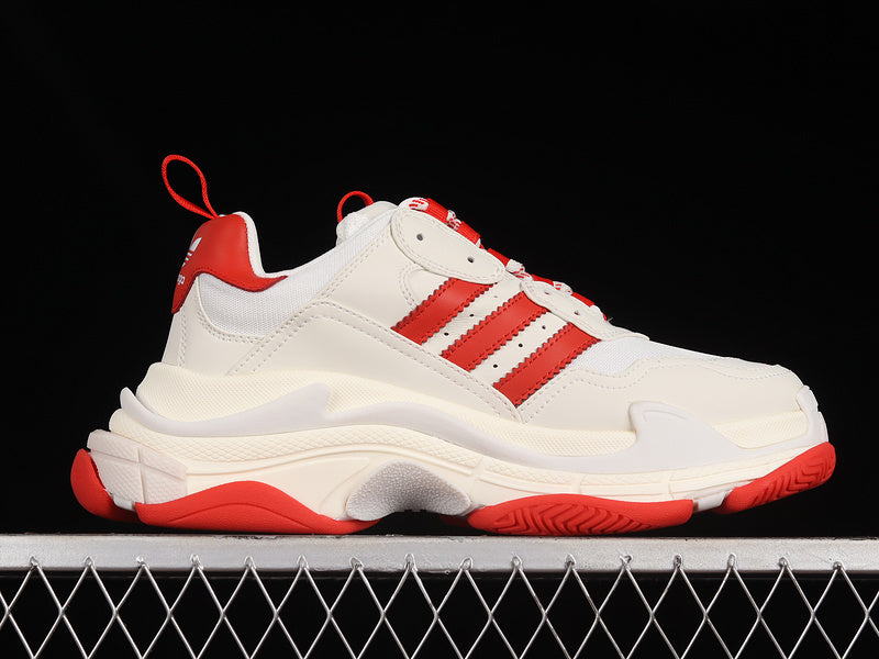 Balenciaga x adidasUnisex Triple S - White/Red