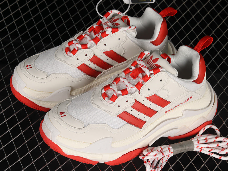 Balenciaga x adidasUnisex Triple S - White/Red
