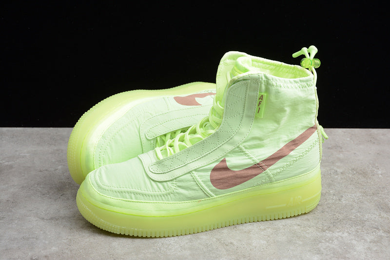 NikeUnisex Air Force 1 AF1 High Shell - Volt