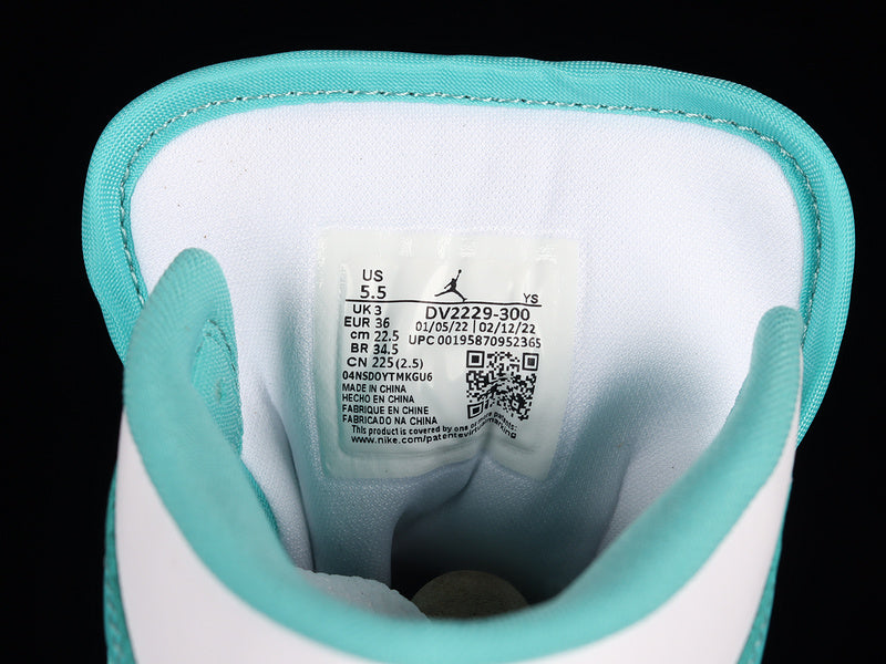 Air Jordan 1 AJ1 Mid - Marine Green