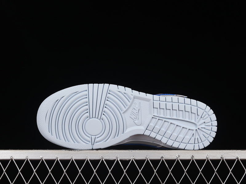 NikeMens Dunk Low Ivory - Hyper Royal