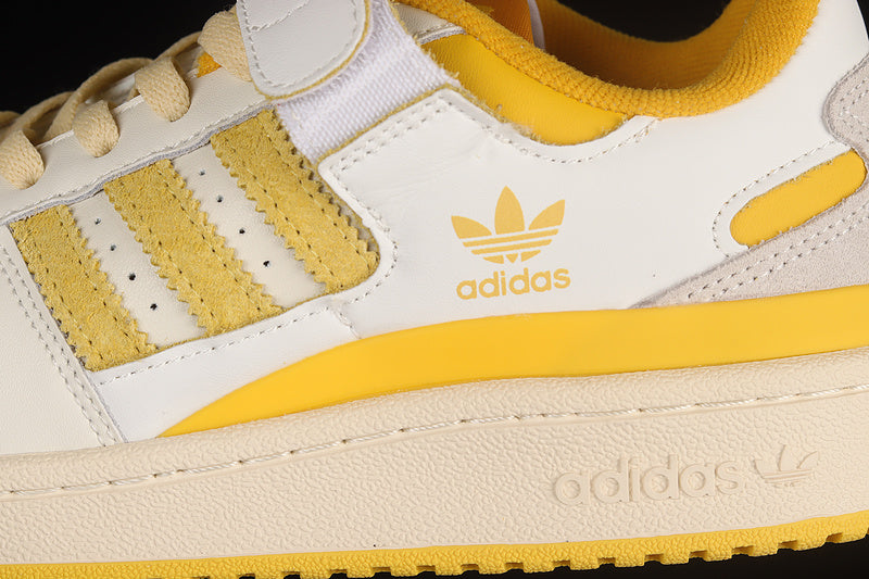 adidasMens Forum 84 Low - White/Yellow