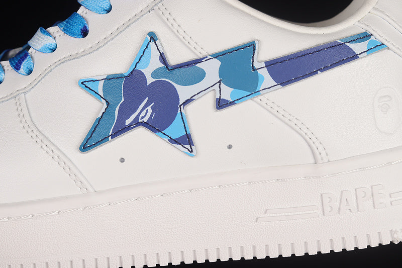 A Bathing Ape Bapesta ABC Camo - Blue