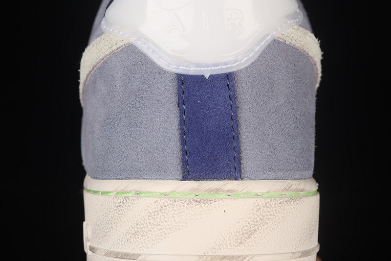 NikeUnisex Air Force 1 AF1 Low - Mountain White/Grey Stone