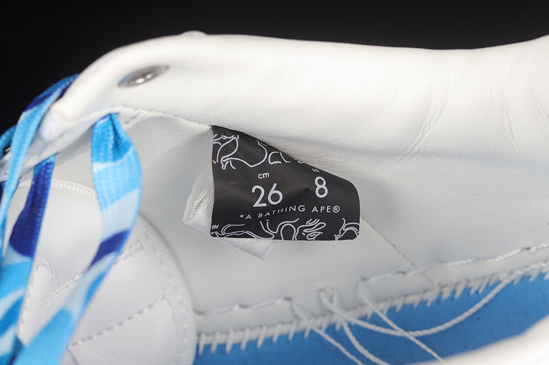 A Bathing Ape Bapesta ABC Camo - Blue