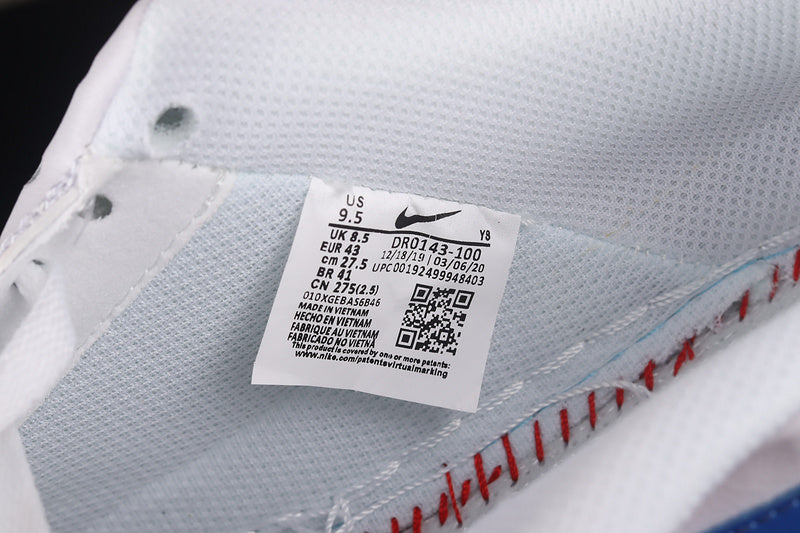 NikeUnisex Air Force 1 AF1 Low - White/Game Royal