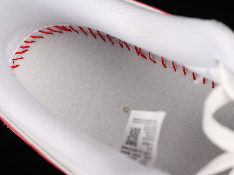 NikeUnisex Air Force 1 AF1 Low '07 - White/Gym Red