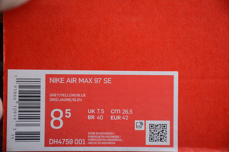 NikeUnisex Air Max 97 Air Sprung - Iron Grey