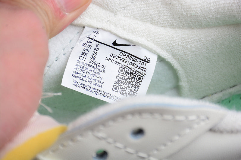 NikeUnisex blazer 77 jumbo low - white/green