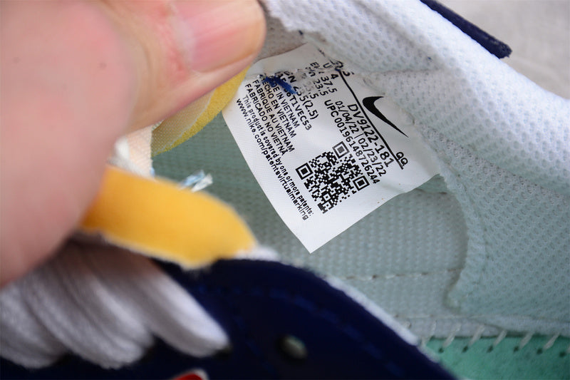NikeMens Blazer Low 77 Jumbo - Deep Royal/Safety Orange